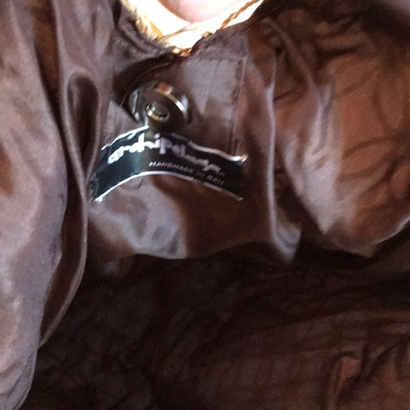 NEW Elephant Grass Bag With Wooden Beads - Picture 4 of 5